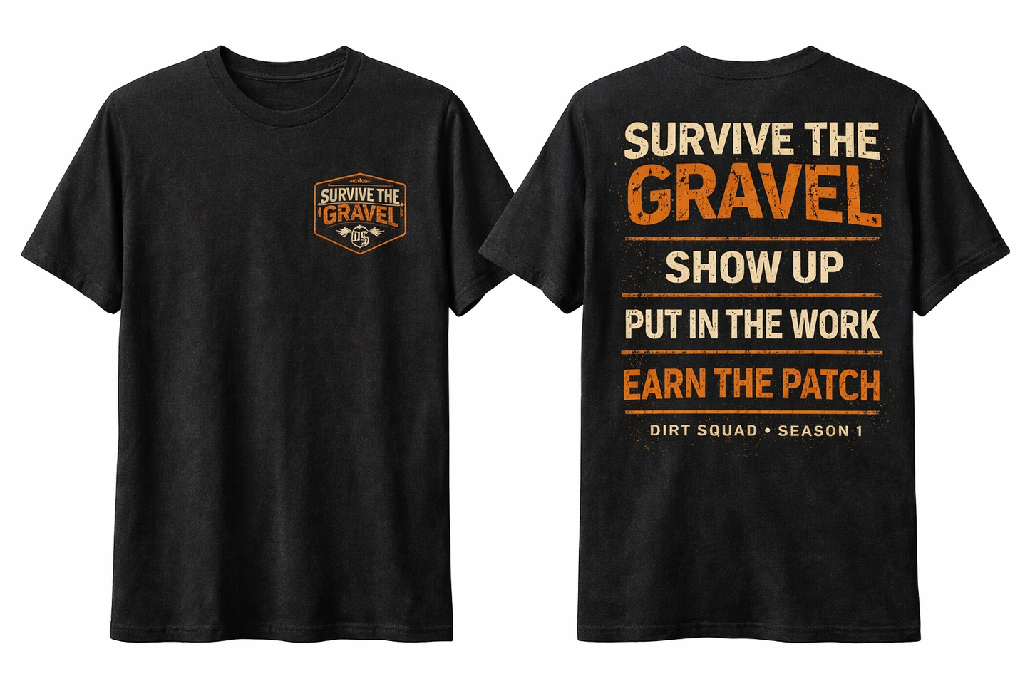 I Survived The Gravel T Shirts