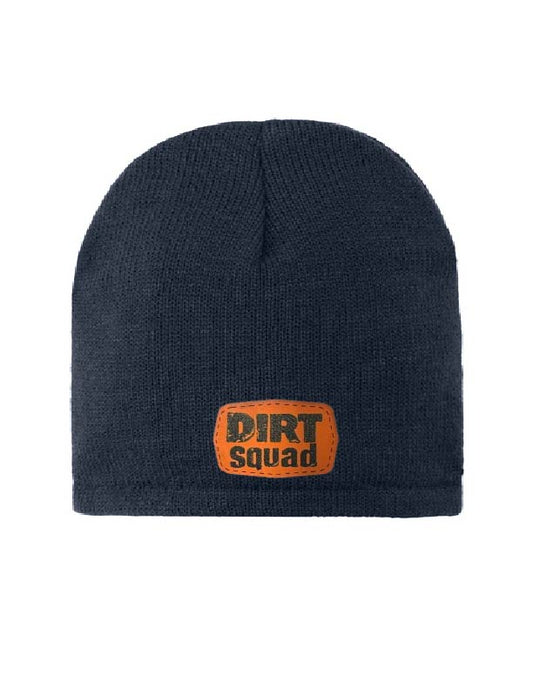 PA Fleece Lined Beanie w/Leather Patch